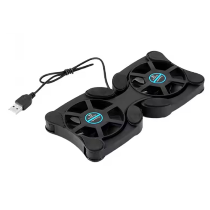 Dual Fans Cooling Pad Fan Cooler Usb Port for 7-15