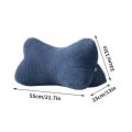 Bone Shaped Reading Pillow Waist Support Cushion Comfortable Leg Pillow for Pregnant Woman Lumbar Pad Backrest Home Decor. 
