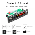 60W 50W  Bluetooth 5.0 DIY MP3 WAV Decoder Board DC 12V Wireless Car USB MP3 Player TF Card Slot USB FM with Mic. 