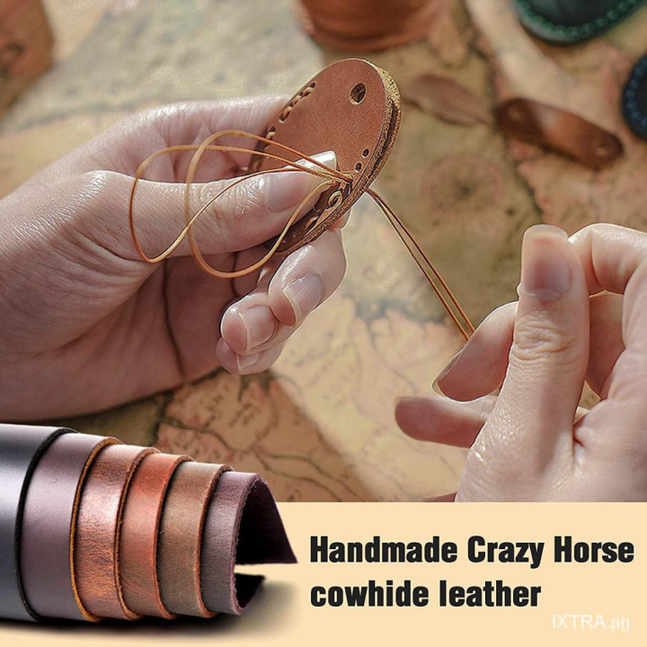 Leather%20Airtag%20Case%20Holder%20Keychain,%20Portable%20Handmade%20Genuine%20Leather%20Air%20Tag%20Holder%20with%20Keyring%20Full%20Coverage%20Protective%20Case%20-%20Image%206