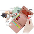 PU Leather Wallet Foldable Wallet Cute Purse Card Holder Wallet Purse Women Wallet.
