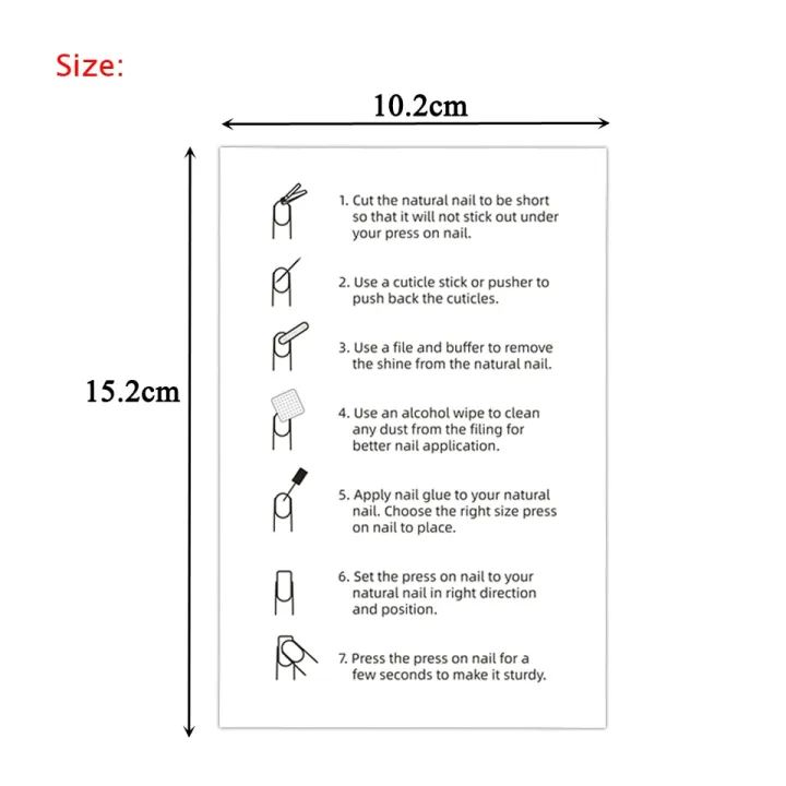 10/50%20Pieces%20Press%20On%20Nails%20Instruction%20Use%20Paper%20Cards%20Wholesale%20Bulk%20Handmade%20False%20Nail%20Size%20Display%20Card%20For%20Business%20-%20Image%202