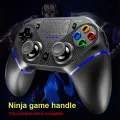 For PS4/PS3/PC/Android/IOS mobile phone Bluetooth wireless gamepad game controller with vibration programming function. 