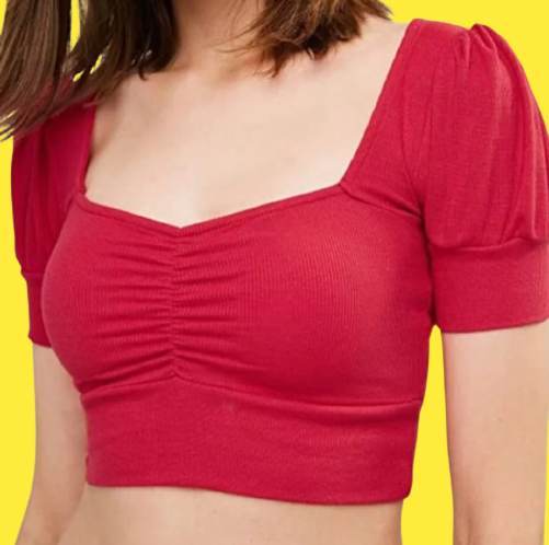 Cotton%20Crop%20Tops%20Short%20Body%20&%20Short%20Sleeve%20Blouse%20Best%20Qualityfull%20Good%20Stitching%20for%20Women%20-%20Image%202