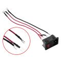 3D Printer Accessories Power Switch Socket Module 220V/110V 10A with Fuse. 