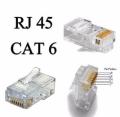 "17 M Cat 6 Cable" ( "15 Meter /53 Feet CAT6" RJ45 Ethernet Lan Network Cable D-Link or ADP or SZADP Cable. 