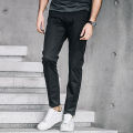 New Fashion, Mens Twill Gabardine Slim Straight High Quality Fabric Classic Business Casual Pants. 