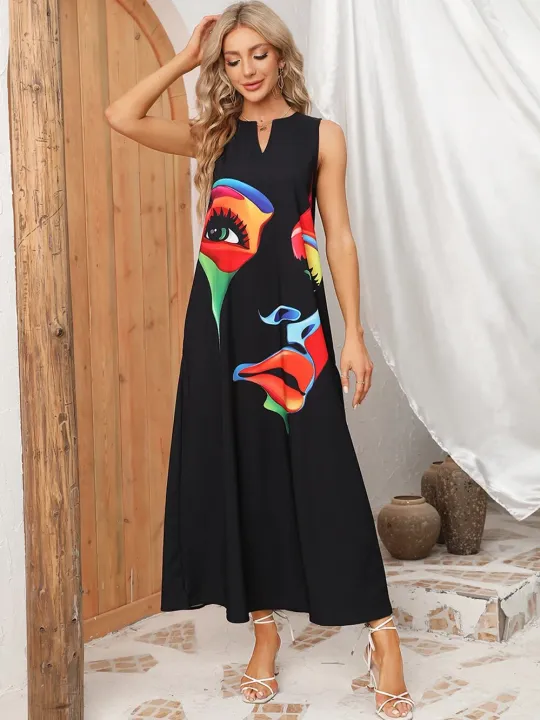 New%20Lady%20Spring%20Summer%20Long%20Dress%20Women%20Sleeveless%20Butterfly%20Print%20Elegant%20Dresses%20For%20Women%202023%20Party%20Beach%20Women%20Dress%20-%20Image%206