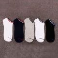 Cotton And Nylon Ankle Socks For Men - Available in 3 Pairs and 5 Pairs Set.