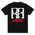 Music Band Gorillazs Punk Rock Print T Shirt 90s Casual Fashion Short Sleeve Plus Size T Shirt Unisex.