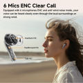 QCY HT08 MeloBuds Pro Earbuds 6 Mic 46dB ANC BT 5.3 Earphones Wireless Hi-Res LDAC Headphones 34H in-Ear Detection Wireless Bluetooth Earphones.