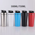 Stainless Steel Protein Shaker Cup Portable Fitness Sports Mug Nutrition Blender Cup Water Bottles Water Cup Portable Shakers. 