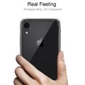 For iPhone XR Ultrathin Transparent TPU Soft Protective Case (Transparent). 