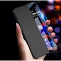For Galaxy S21 FE Case Smart View Phone Back Cover for Samsung S21FE Fan Edition Flip Case Big Window View Flip Leather Phone cases Autosleep. 
