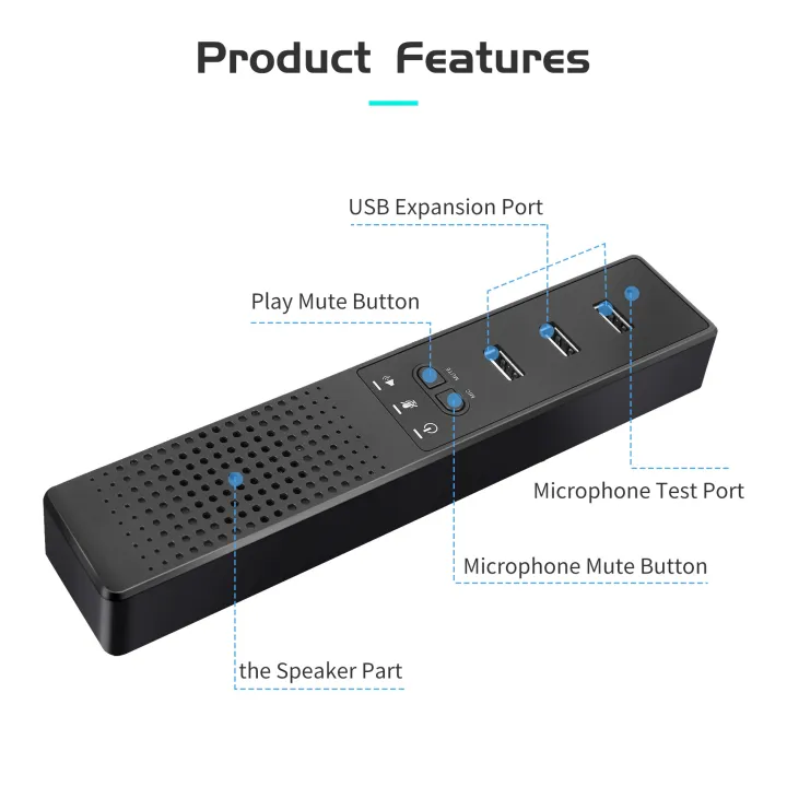 %E3%80%90FUPANG%E3%80%913%20in%201%20Computer%20Speakers%20with%20Microphone%20&%20Hubs%20USB%20Conference%20Speaker,%20Video%20Conference%20-%20Image%207