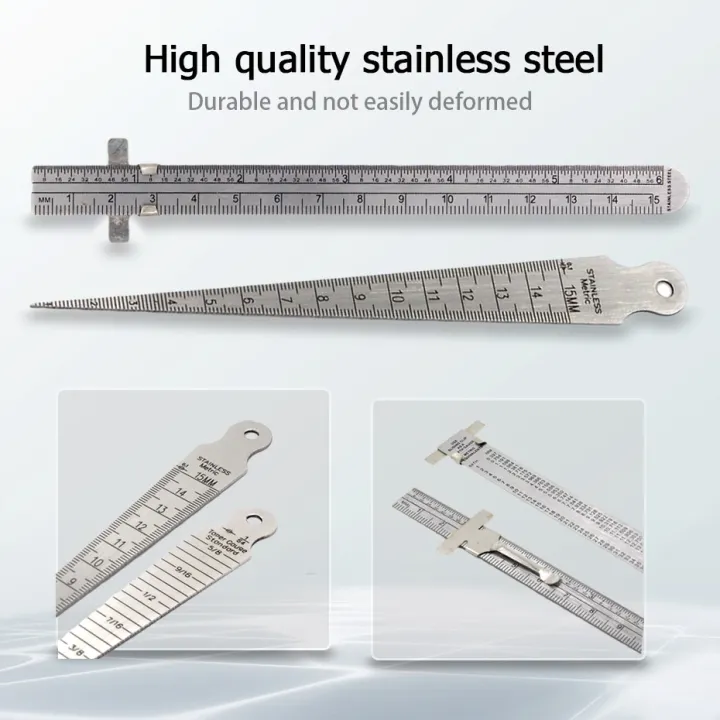Economic%201.3mm%20thickness%20hole%20gap%20measuring%20tool%20Taper%20Gauge%20+%20Depth%20Gauge%20welding%20gage%20-%20Image%206