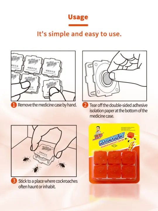 Cockroach%20Gel%20Bait%206%20Anti%20Bait%20Station%20Cockroach%20Killer%20Dinotefuran%20Attraction%20Roaches%20Killing%20Bait%20Mr.%20Zhao%20China%20-%20Image%207