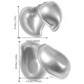 3PCS Cake Decoration Accessories Aluminium Mango Shape Mold Creative Dessert Mold Peach Shaped Convenient Cake Mold Kitchen. 