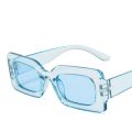 2023 New Fashion Sunglasses Candy Color Hip-hop Glasses Fashion Simple Square Small Frame Gafas De Sol. 