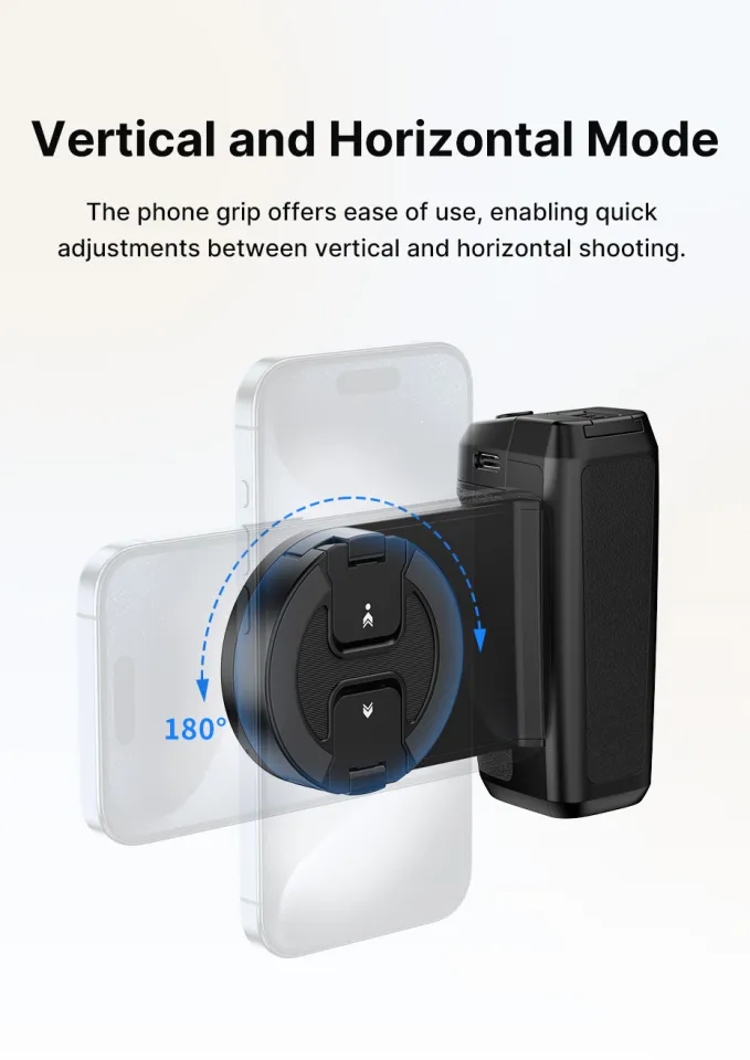Ulanzi MA35 Phone Camera Grip Handle MagSafe Bluetooth Shutter