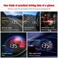 (New)M8 3.5 inch Universal Car OBD2 HUD Vehicle-mounted Head Up Display.