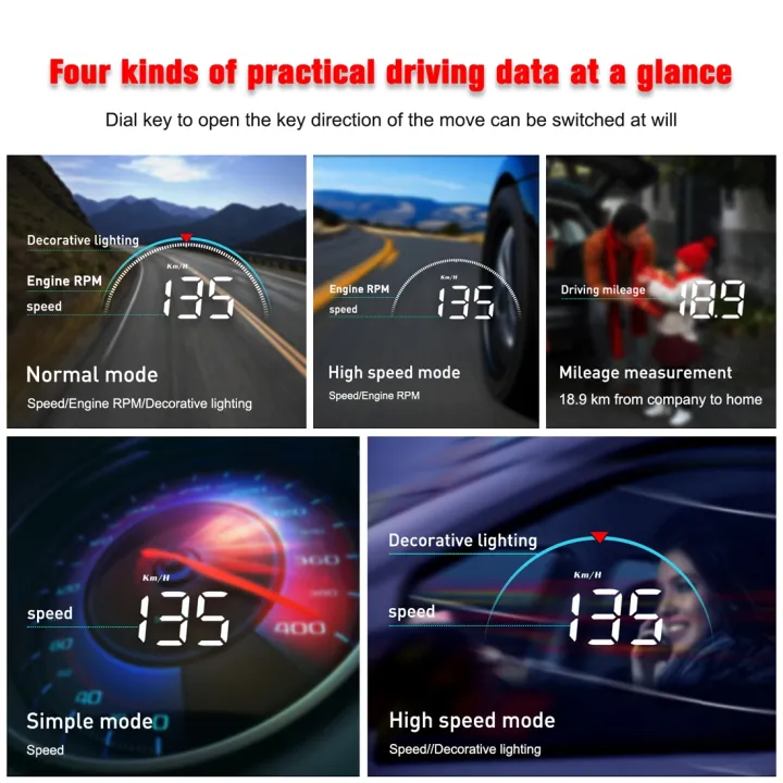 (New)M8%203.5%20inch%20Universal%20Car%20OBD2%20HUD%20Vehicle-mounted%20Head%20Up%20Display%20-%20Image%207