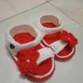 Newborn Baby Knit Woolen Sock Infant Girls Crochet Toddler Crib Shoes - Baby Shoes Girls. 