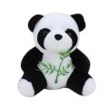 Panda with Bamboo leaves Cute Animal Plush Soft Toys. 