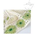 Sweet Crochet headband Charming Strap Hollow Triangle headband Headscarf Knitted hair scarf for Fashion accessory Daily wear Spring/summer accessory Gift for girls Hair styling tool. 