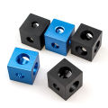 4pcs Openbuilds Three Way Block Cube Corner 3 Way Connector 20*2eisure time 0*20mm for 2020series V-Slot/C-Beam Aluminum Extrusions Profiles. 