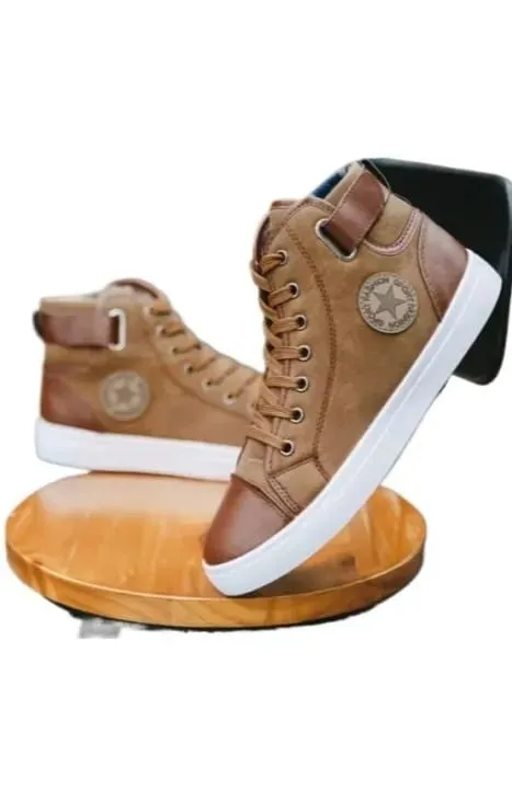 Men's%20Trendy%20Leather%20Casual%20Sport%20Sneakers%20/%20Dress%20Shoes%20-%20Image%202