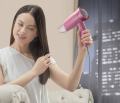 Panasonic 1500W Low Noise Hair Dryer, Comfortable and Quiet Blow-Drying, Silent Design, Set Nozzle, Foldable Handle, Cool Setting, 3 Airflow Settings, Pink (EH-ND57-P). 