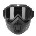 Safety Goggles Mask Wind, Dust, Protective Face Adjustable & Flexible Mask Helmet Mask For Biker Bike Rider. 