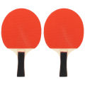 Ping Pong Paddles and Balls Set, Table Tennis Rackets Set Home Entertainment Good Handling for Playground.