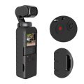 PULUZ 2 in 1 Diamond Texture Soft Silicone Cover/ Case Set for DJI OSMO Pocket- Premium Quality Soft Silicone Case for DJI OSMO Pocket (Black Color)- Only Case. 