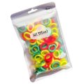 50Pcs Hair Ties Seamless Elastic Hair Bands Small Hair Ties for Women Baby Toddler Girls Rubber Bands 0.78 inches Elastic Ponytail Holders. 