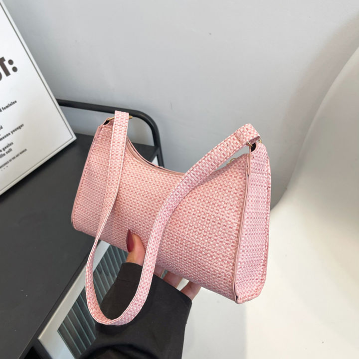 DishyKooker%20Retro%20Plaid%20Baguette%20Underarm%20Bag%20Pu%20Leather%20Zipper%20Shoulder%20Bag%20For%20Women%20Valentines%20Gifts%20-%20Image%2010