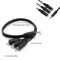 3.5mm 3 Way Port Aux Multi Headphone Earphone Audio Splitter Adapter 3.5mm Jack HUB Splitter Audio Cable 1 Male to 3 Female. 
