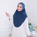 Instant Hijab Bergo Nesya Lace Jersey Bergo Instant - Women's Veil /- Veil Bergo /- Latest Hijab. 