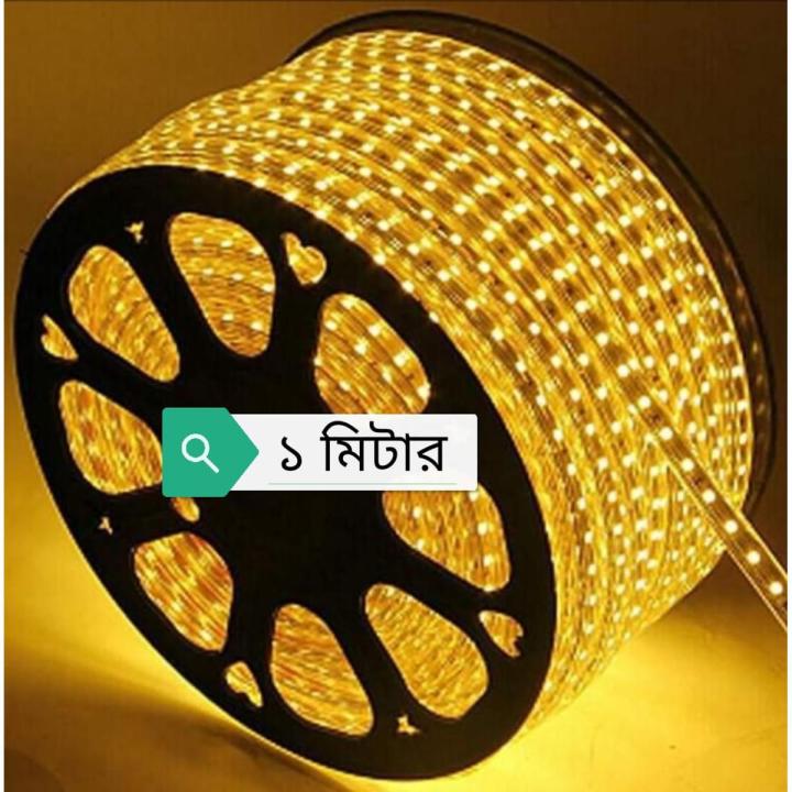 LED Strip Light Waterproof With Driver Warm/Golden Color - Rgb Led Strip Light