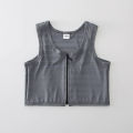 Front Bandage Chest Binder Front Zipper Breast Binder Tomboy Super Flat Breathable FTM Vest Trans Binder. 
