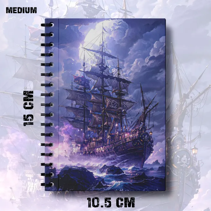 Notebook%20Pirate%20Ship%20Design%20Writing%20Pad%20k14%20K17%20-%20Image%203