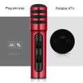 BGN-C7 Condenser Microphone Dual Phone Karaoke Live Singing Microphone Built-in Sound Card. 