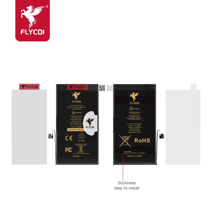 FLYCDI%203320mAh%20Phone%20Batteries%20for%20iPhone%2012/12Pro%E2%80%94%20High%20Quality%20High%20Capacity%20Replacement%20mobile%20Battery%20Power%20Supply%20-%20Image%204