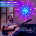 MAYTTO 120/195 LED Strip Lights Dream Color Lamp Christmas Lights 5050 RGB Strip Lights Smart Flexible LED Firework Lights Music Sound Sync Lights with APP Remote Control DC 5V.