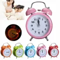 Heart-Shaped Metal Alarm Bed/Table Clock. 