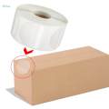 500Pcs Clear Retail Package Seals Goodie Bags Labels Envelope Sealing for Gift Packaging 5cm.