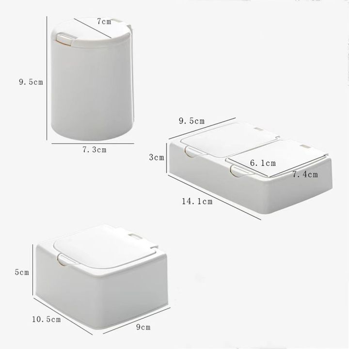 Women%20Girls%20Cute%20Desktop%20Storage%20Case%20With%20Cover%20Dust-Proof%20Small%20Item%20Case%20Stationery%20Organizer%20Button%20Storage%20Box%20Mini%20Jewelry%20Storage%20Box%20-%20Image%202