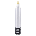 2PCS 0.6L Soda Maker Spare Reusable Accessory for Soda Machines ,Black+Blue+Silver. 