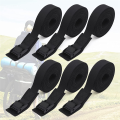 6.6Ft Lashing Straps with Adjustable Cam Buckles Tie Down Cinch Straps Up to 550Lbs for Packing,Cargo,Luggage 6 Pack. 